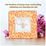 Handmade Organic Honey Soap Set  Natural Propolis Soap Royal Jelly Soap Pollen Soap  Face Clean Body Wash  for All Skin Types