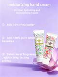 Wholesale Custom Logo 50G Hand Cream Lotion Handcream White Beeswaxs Skin Care Moisturizing Hand Care Products