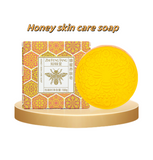 Handmade Organic Honey Soap Natural Honey Soap Vitamin Face Clean Body Wash Coconut Whitening Honey Soap for All Skin Types