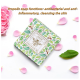 Handmade Organic Honey Soap Set  Natural Propolis Soap Royal Jelly Soap Pollen Soap  Face Clean Body Wash  for All Skin Types